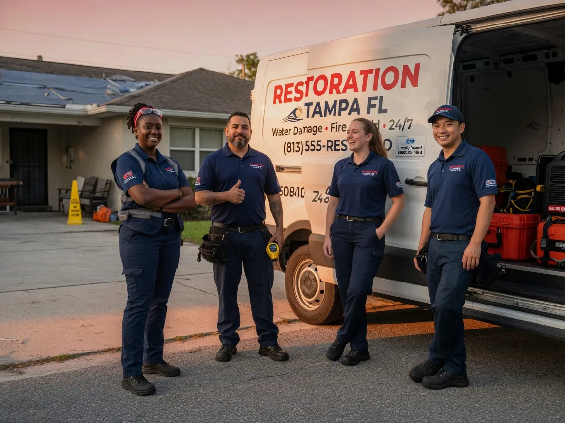 Water Damage Restoration company in Portland, IN